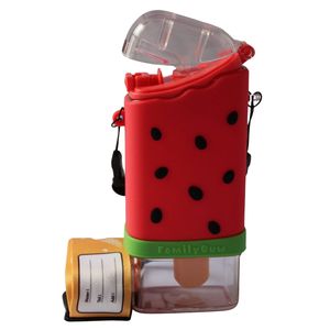 Termo Botella Para Bebidas Frias o Calientes Estilo Sandia
