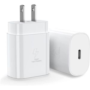 Cargador Samsung Tipo C Super Carga Rápida 25W - Blanco
