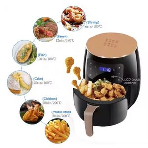 Air Fryer Digital 6L Sin Aceite Con Pantalla Tactil