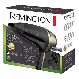 Secador Remington Shine Therapy Aguacate Y Macadamia D13A