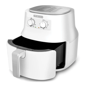 Freidora De Aire Black+Decker HF4004W Con Capacidad De 4.5 Litros