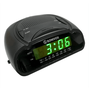 Radio Reloj Despertador Led Sonivox AM-FM VS-RC757