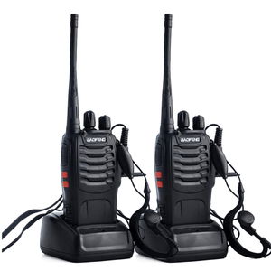 Radio Walkie Talkie Baofeng Bf-888s Uhf X2 Kit Completo