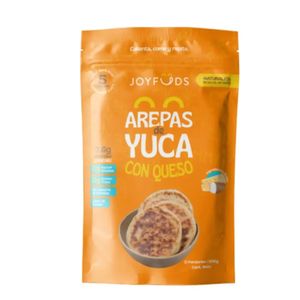 Arepa Yuca Joyfuds con Queso 600 G X5 Unds
