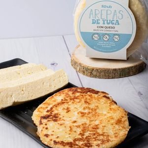 Arepa de yuca con queso Fithub x 5 unds 500 g