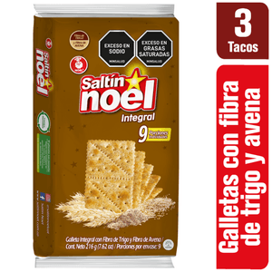GALLETA SALTIN INTEGRAL X9 216 g