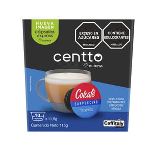 CAFE COLCAFE VAINILLA CENTTO 11.5g X10 CAP