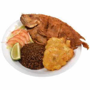 Combo Mojarra + Arroz con Coco + Patacón 565 G
