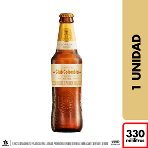 Cerveza Club Colombia Dorada 330 Ml
