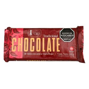 CHOC MESA MEDALLA ORO C/AZUC TRADIC 500g