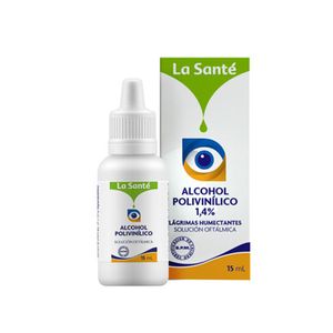 Lágrimas Humectantes La Santé Solución Oftálmica 15 ML