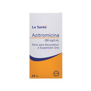 Azitromicina 200 Mg La Santé Suspensión 15 Ml