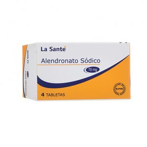 Alendronato 70 Mg La Santé X4 Tabletas
