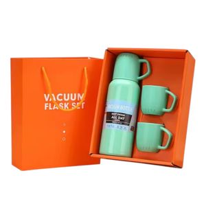 Termo Con Tazas Practico Y Portatil Para Uso Diario