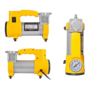 Compresor De Aire Portatil Para Carro Con Luz Led Integrada