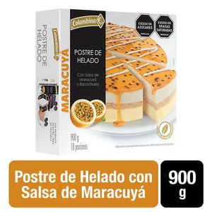 Postre de Helado Colombina Maracuyá 900 G