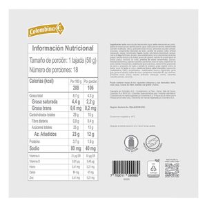 Postre de Helado Colombina Maracuyá 900 G