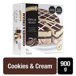 Helado Colombina Cookies & Cream 900 G