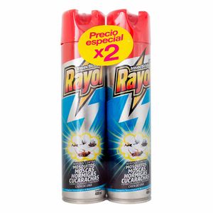 INSECT RAYOL SPRAY MATATOD 400ML X2 P/E