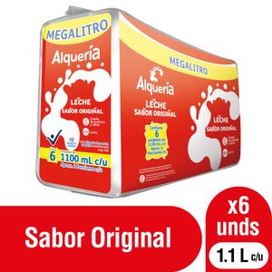 LECHE ALQUERIA ORIGINAL 1100ML x 6un