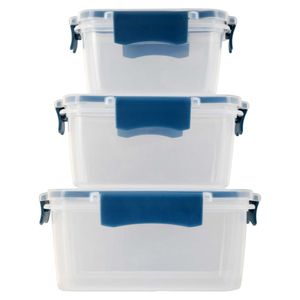 Set Recip H&H X3 Cuadr Vidrio Am03M032