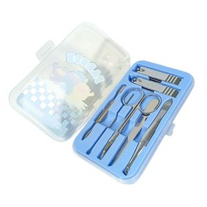 Set De Manicura Monstro Yoyoso de 7 Piezas en Color Azul