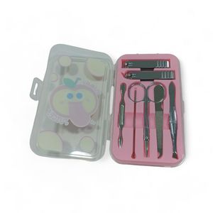 Set De Manicura Frutas Yoyoso de 7 Piezas en Color Rosado
