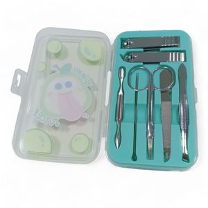 Set De Manicura Frutas Yoyoso de 7 Piezas en Color Menta