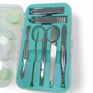 Set De Manicura Frutas Yoyoso de 7 Piezas en Color Menta