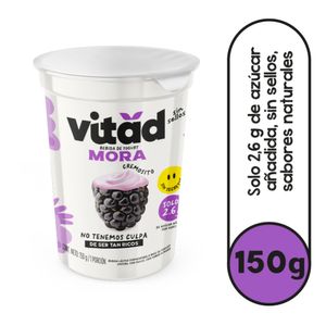 BEB YOGUR VITAD SABOR MORA 150G