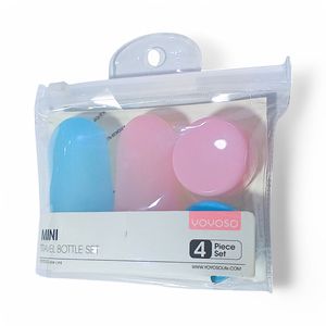Set de Frascos para Viajes Yoyoso 4 Und