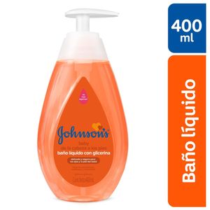 Baño Líquido Bebé Johnson's Cabeza A Pies X400 Ml