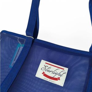 Cartera Malla Yoyoso Azul N8