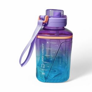 Termo Yoyoso Plástico Cuadrado Negro 1.7 L