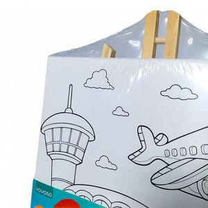 Set Lienzo y Pinturas Yoyoso Avión