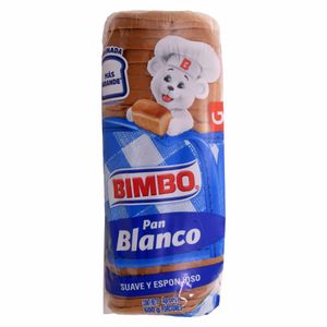 PAN BLANCO BIMBO 600GR