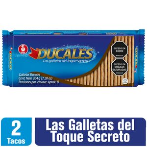 GALLETAS DUCALES 2 TACOS 204G