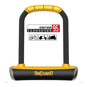 Candado Bicicleta Onguard Brute Std 8001 + Guaya 120cm