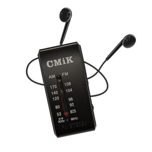 Radio Portatil  AM FM Ideal Para Viajes Y Exteriores