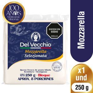 Queso Mozzarella Del Vecchio 250g