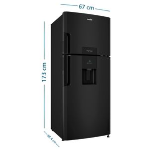 Nevera No Frost 415 L Brutos Grafito Mabe Rmp415Bcg