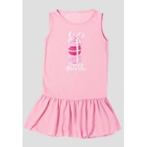 Vestido Infantil Femenino Rosado Mp 104103