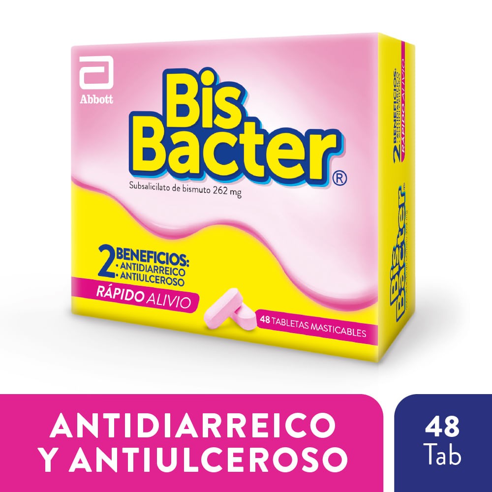 BIS BACTER BLISTER X 6 TABLETAS
