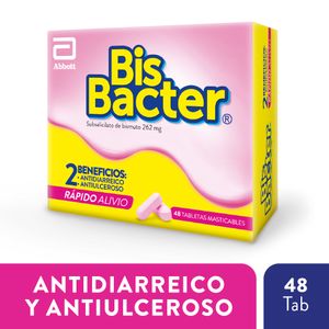 Bis Bacter 262 Mg X48 Tabletas