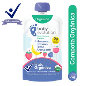 COMPOTA BABY EVOLUTION ORG MANZ 99g