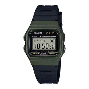 Reloj Casio Referencia F-91WM-3A Deportivo Retro Original