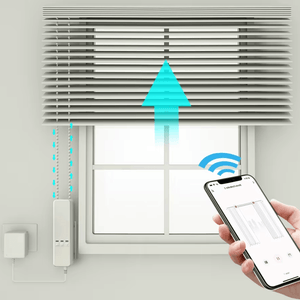 Motor Smart de Cortinas Persianas Control por Voz Alexa Tuya