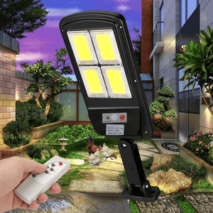 Lampara Solar Exteriores 240w Sensor De Movimiento 220 Led S