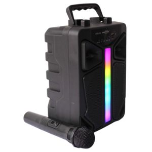 Parlante Con Microfono Y Luces Led Disfruta Tu Musica