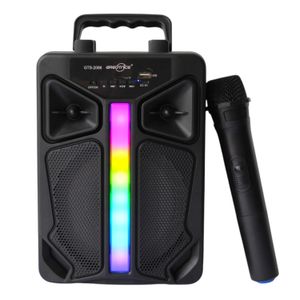 Parlante Con Microfono Y Luces Led Disfruta Tu Musica